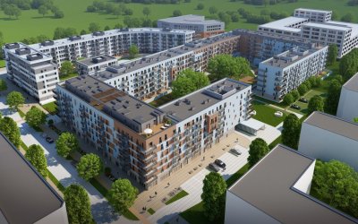 Erbud wybuduje dla Vantage za 40 mln zł obiekt wielorodzinny we Wrocławiu z ponad 200 mieszkaniami