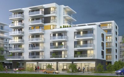 AMConstruction realizuje obiekty wielorodzinne w Warszawie z ok. 170 mieszkaniami