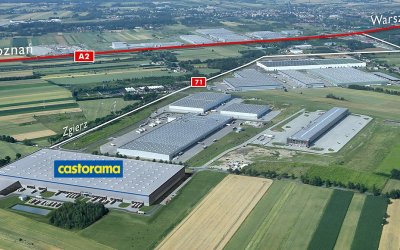 Kajima wybuduje dla Panattoni magazyn centralny Castorama o pow. 50 tys. m2 w Strykowie
