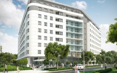 SGI Baltis realizuje w Warszawie wg dokumentacji A-M-P Studio apartamentowiec „Włodarzewska 83”