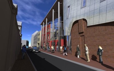 Q2Studio projektuje dla Blackrock obiekt handowo-hotelowo-biurowy Zaułek Świętokrzyski w Świdnicy