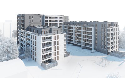 Budimex wykona w Poznaniu zespół apartamentowo-usługowy z ok. 140 lokalami