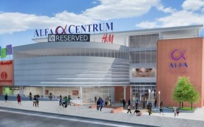 Rockspring przebuduje według projektu Benoy i Archika centrum handlowe Alfa w Olsztynie o pow. 25 tys. m2