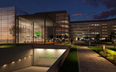 PORR wybuduje dla SwedeCenter I etap (80 tys. m2 pow. całkowitej) kompleksu Business Garden Poznań