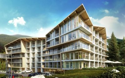 Nosalowy Dwór Resort & SPA wybuduje za 50 mln zł wg projektu Arche condohotel ze 158 apartamentami w Zakopanem