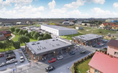 MRRE zrealizuje w Baninie k. Trójmiasta centrum handlowe o powierzchni zabudowy prawie 4 tys. m²