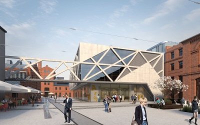 Erbud wykona za 50 mln zł prace przy kompleksie biurowo-hotelowym o pow. 20 tys. m² w centrum Koneser w Warszawie