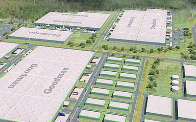 Mirbud zrealizuje na zlecenie Goodman Poland I etap centrum logistycznego w Gdańsku