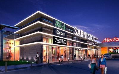 Budecon prowadzi prace przy rozbudowie centrum handlowego „Sarni Stok” w Bielsku-Białej