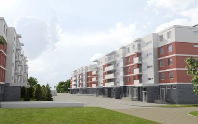 Triada Dom realizuje według projektu Wsół-Micór Architekci osiedle ze 159 lokalami we Wrocławiu
