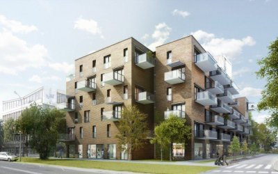 Rogowski Development we współpracy z HRA Architekci wybuduje apartamentowiec w Warszawie o pow. 4,5 tys. m2