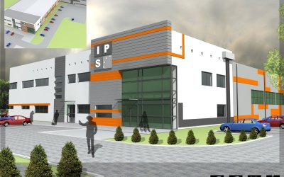 InterPhone poszukuje wykonawcy i inwestora zastępczego kompleksu biurowo-produkcyjnego w  Mielcu o pow. 3,4 tys. m2