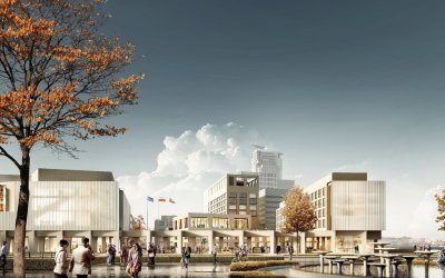 Pracownia JEMS Architekci zaprojektuje dla Vastint kompleks biurowo-mieszkaniowo-hotelowy Gdynia Waterfront II o powierzchni 75 tys. m²