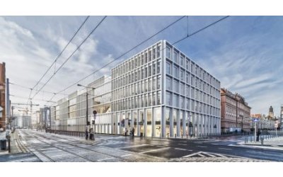 Skanska rozpoczęła budowę we Wrocławiu biurowca o pow. 22 tys. m²