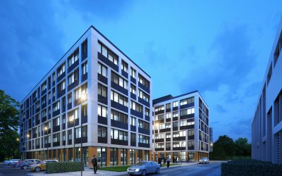 Hochtief wybuduje dla Vastint drugi etap (ok. 80 tys. m² pow. najmu) kompleksu biurowego Business Garden we Wrocławiu