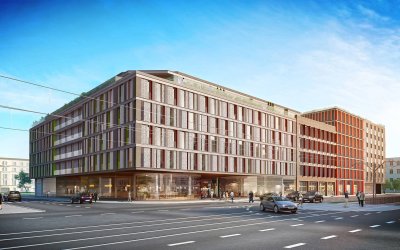 Unibep will build office complex with lease area of approx. 30,000 sqm in Łódź for Warimpex