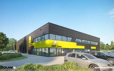 CoBouw will build warehouse with area of 2,500 sqm in Częstochowa for AMP Polska