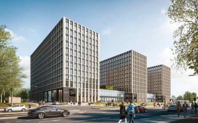 Decon Investment wybuduje wg projektu PRC centrum biurowe Podium Park w Krakowie o pow. najmu 65 tys. m²