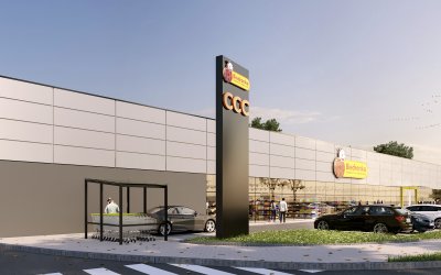 SooN Architekci zaprojektowali centrum handlowe w Skierniewicach