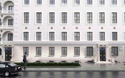 Landeskrone odda w Warszawie biurowiec Palazzo Murano