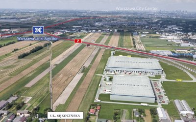 Panattoni i Marvipol wybudują 38 tys. m² magazynów w Sękocinie