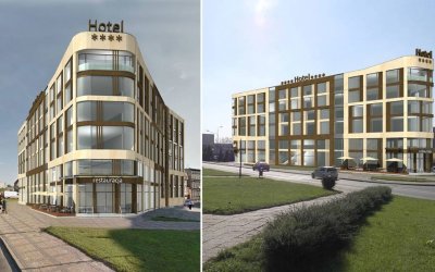 PBI Kobet wykonuje w Koszalinie hotel o powierzchni ok. 6,6 tys.  m²