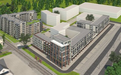 AGK Architekci projektują dla Willa Developer osiedle w Toruniu