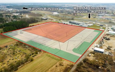 Redmill planuje budowę w Choroszczy centrum logistycznego o powierzchni 30 tys. m²