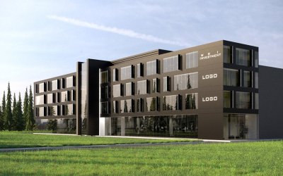 Commercecon na budowie magazynu w Gdyni