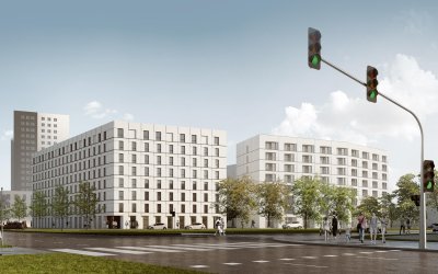 Akademik z 350 pokojami od Griffin w Gdańsku