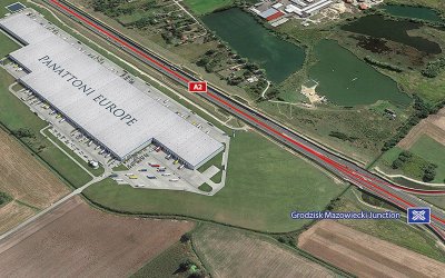 Panattoni z czwartą inwestycją k. Grodziska Maz.