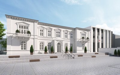 Łucz-Bud stawia stan surowy Hiltona w Radomiu