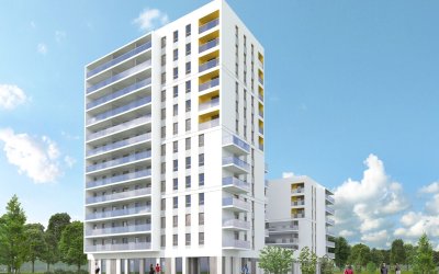 Erbud wykona obiekt z ok. 130 mieszkaniami
