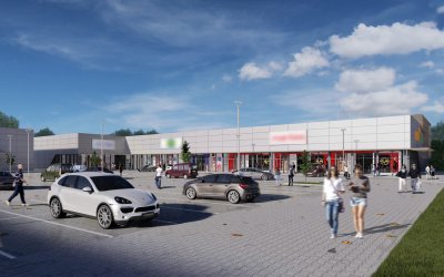 W Wałczu powstanie Aura Park o pow. 5700 m²
