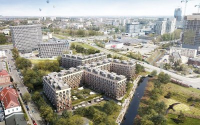 Urba projektuje dla REB kompleks w Katowicach