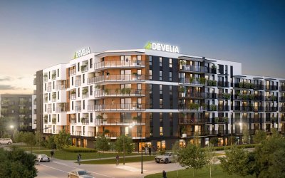 1,2 tys. mieszkań od Develii w Warszawie