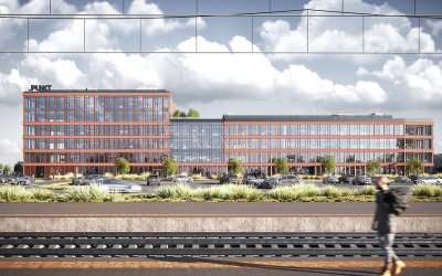 Biurowciec Punkt w Gdańsku na starcie