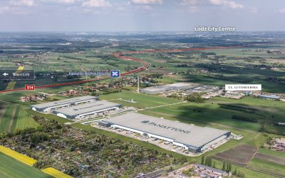 Kajima buduje dla Panattoni w Pabianicach