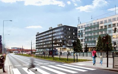 IMS Budownictwo realizuje we współpracy z Technobudem pierwszy etap kompleksu biurowego w Krakowie