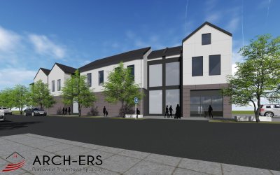 Amgo wybuduje w Stargardzie wg projektu Arch-Ers centrum handlowe z supermarketem Jysk o powierzchni 2 tys. m²