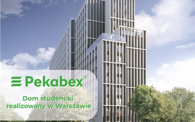 Pekabex realizuje hotel akademicki w Warszawie