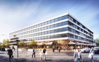 BA Jasiński przygotowało koncepcję biurowca w Krakowie o powierzchni 24 tys. m²