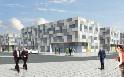 Arch-Studio zaprojektuje dla PNT pierwszy etap (1,7 tys. m²) kompleksu biurowego w Opolu o pow. ok. 8 tys. m²