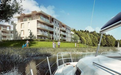 Port 110 przygotowuje budowę w Oławie zespołu mieszkaniowego „Marina Iława” ze 150 lokalami