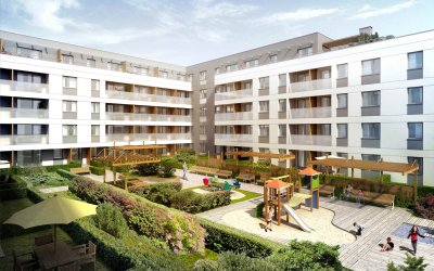 Asbud zrealizuje wg projektu FS&P Arcus pierwszy etap (111 mieszkań) osiedla w Warszawie-Białołęce