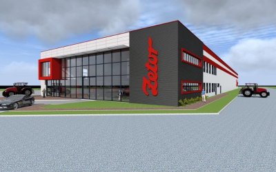 FB Antczak wykona na zlecenie Zetor Polska wielofunkcyjny obiekt w Kaliszu