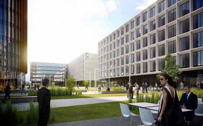 Medusa Group projektuje dla Henniger Investment zespół biurowy w Krakowie o powierzchni najmu ponad 50 tys. m²