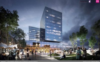 Xcity i TriGranit planują wg koncepcji biura PiG Architekci budowę kompleksu wielofunkcyjnego w Poznaniu