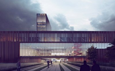 Pracownia Mąka.Sojka.Architekci wygrała konkurs na wykonanie koncepcji kompleksu biurowego TVP w Warszawie