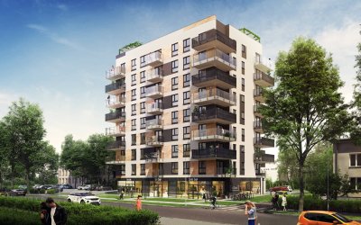Skanska wybuduje na zlecenie BIP obiekt wielorodzinny z 84 mieszkaniami w Warszawie